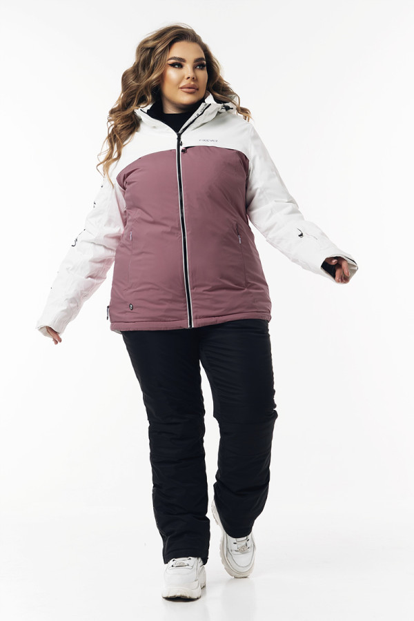 Гірськолижна куртка жіноча Freever WF 21714 пудра, Фото №14 - freever.ua