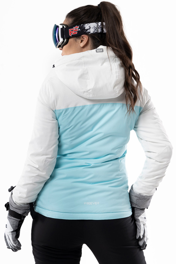 Гірськолижна куртка жіноча Freever WF 21714 м'ятна, Фото №10 - freever.ua