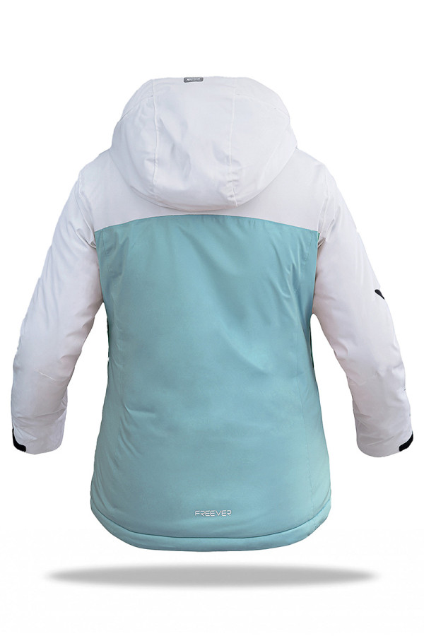 Горнолыжная куртка женская Freever WF 21714 мятная, Фото №3 - freever.ua