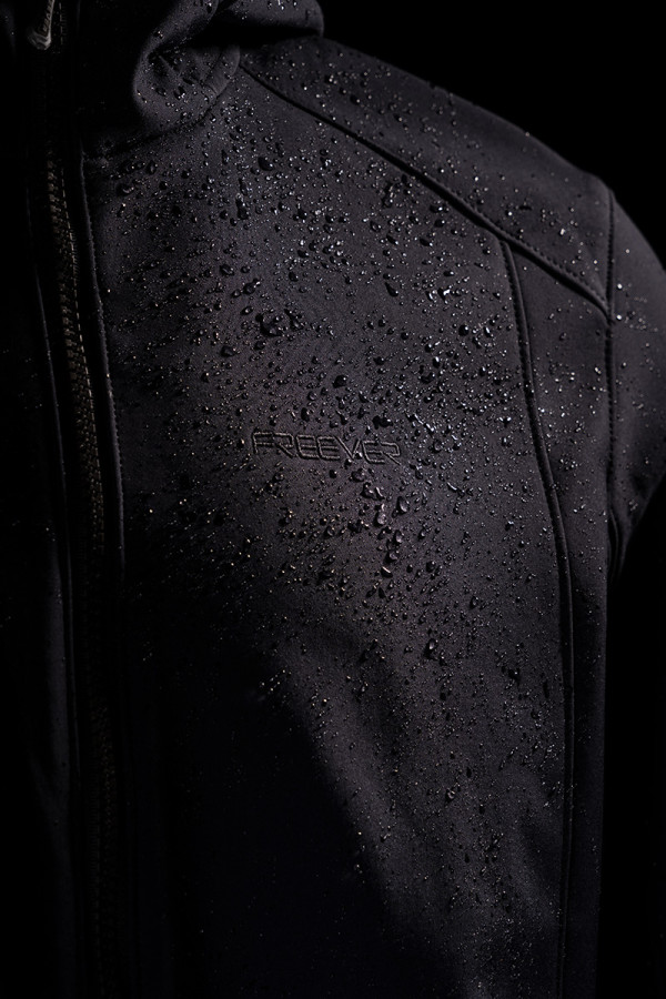 Куртка чоловіча Freever windstopper WF 21715 чорна, Фото №5 - freever.ua