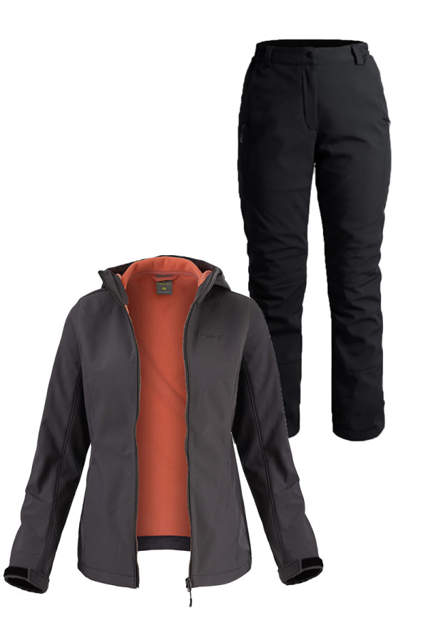Женский костюм windstopper FREEVER 21716-2051 серый