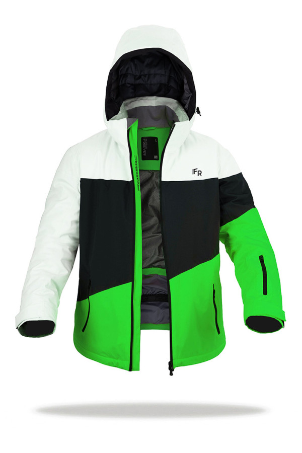 Гірськолижна куртка чоловіча Freever AF 21721 салатова
