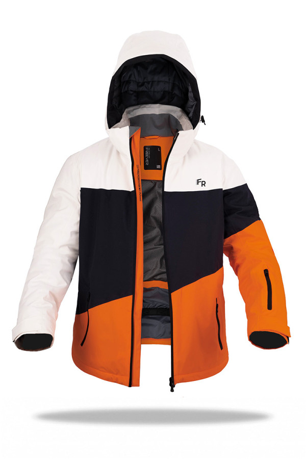 Гірськолижна куртка чоловіча Freever AF 21721 помаранчева - freever.ua