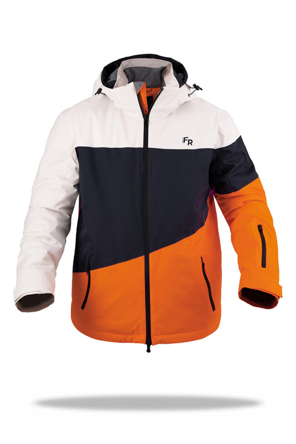 Горнолыжная куртка мужская Freever AF 21721 оранжевая, Фото №2 - freever.ua