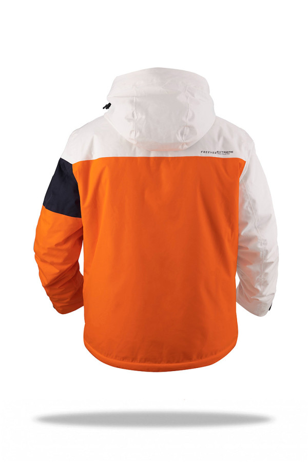 Горнолыжная куртка мужская Freever AF 21721 оранжевая, Фото №4 - freever.ua