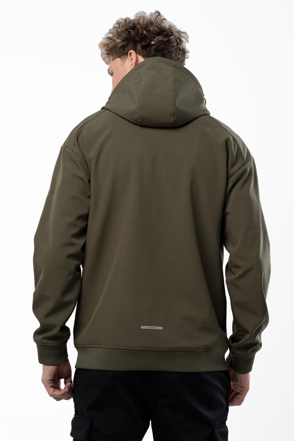 Кофта windstopper чоловіча Freever AF 21723 хакі, Фото №8- freever.ua