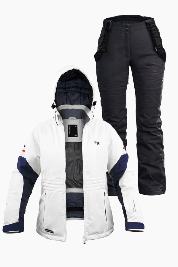 Женский лыжный костюм FREEVER 21762-21652 белый - freever.ua