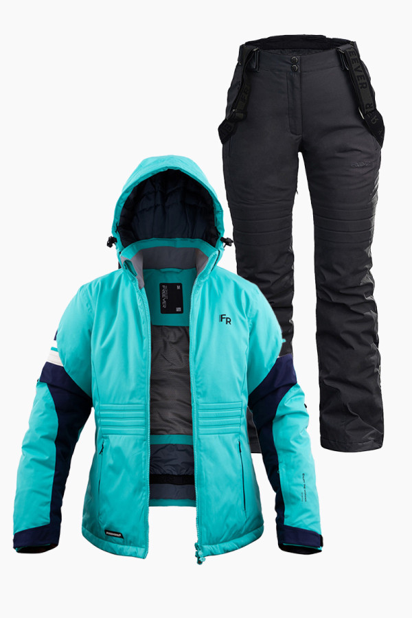 Жіночий лижний костюм FREEVER 21762-21652 бірюзовий - freever.ua
