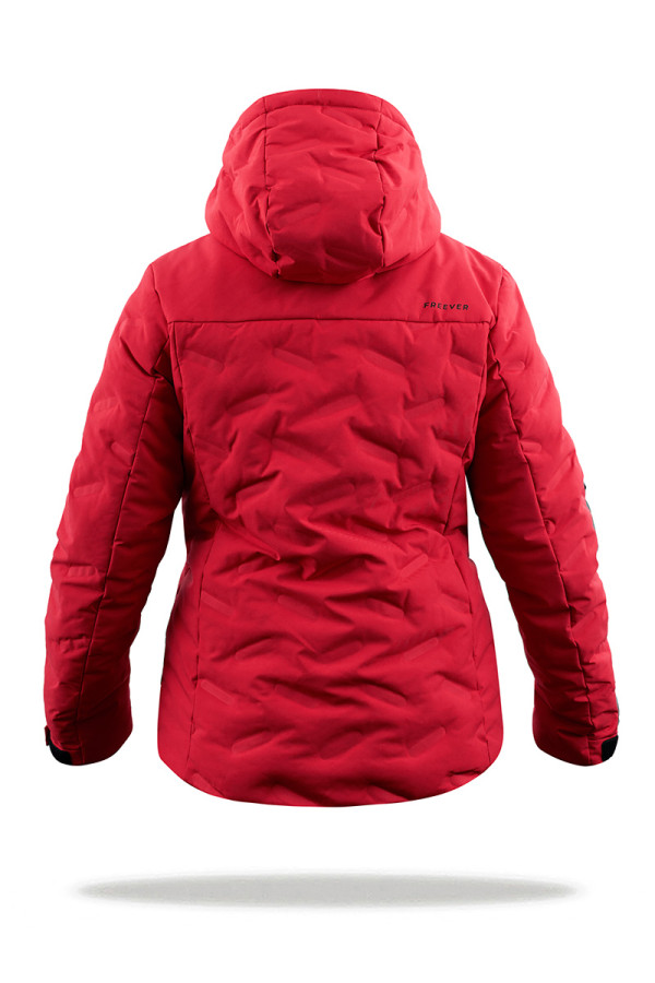 Гірськолижна куртка жіноча Freever AF 21764 червона, Фото №4 - freever.ua