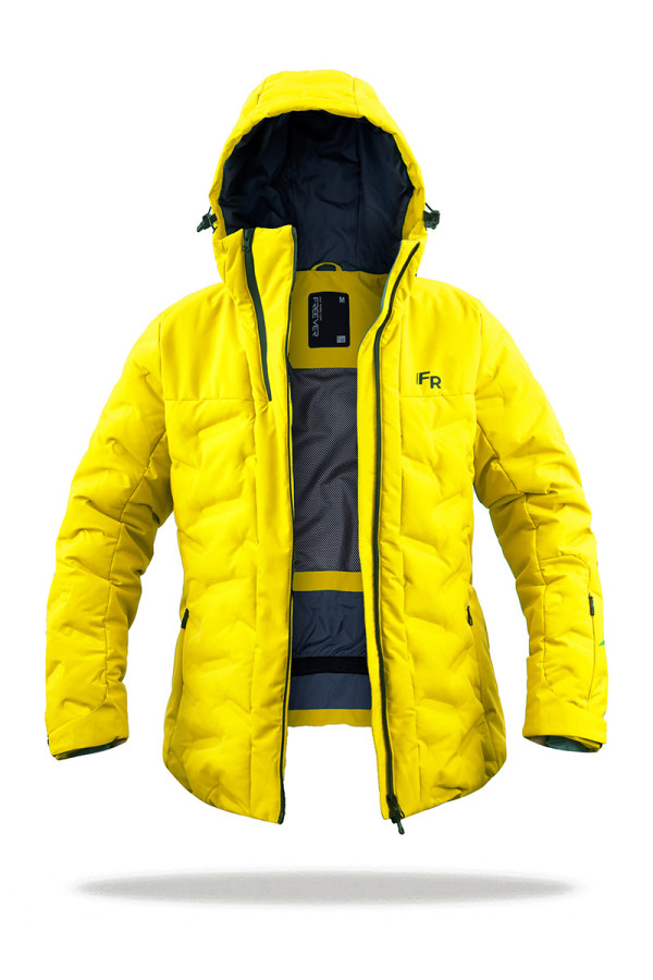 Горнолыжная куртка женская Freever AF 21764 желтая