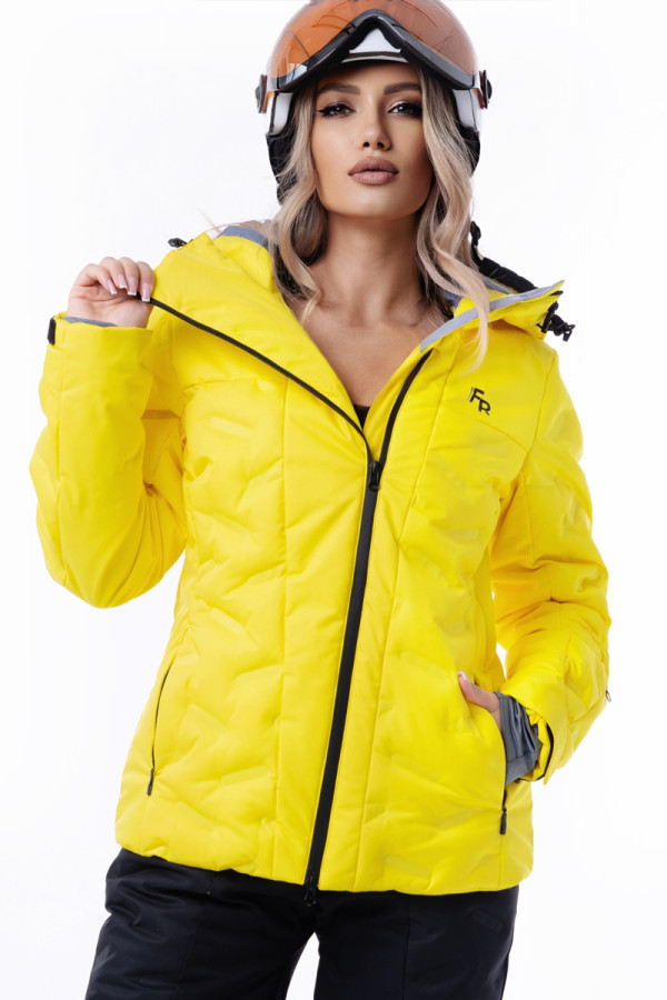 Женский лыжный костюм FREEVER 21764-7608 желтый, Фото №3 - freever.ua