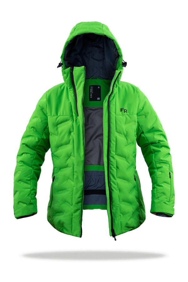 Горнолыжная куртка женская Freever AF 21764 зеленая - freever.ua