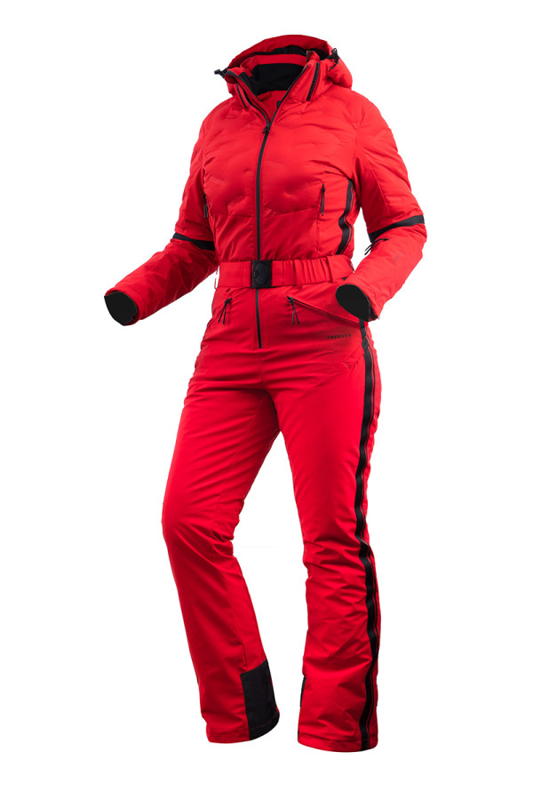 Комбинезон горнолыжный женский Freever AF 21765 красный - freever.ua