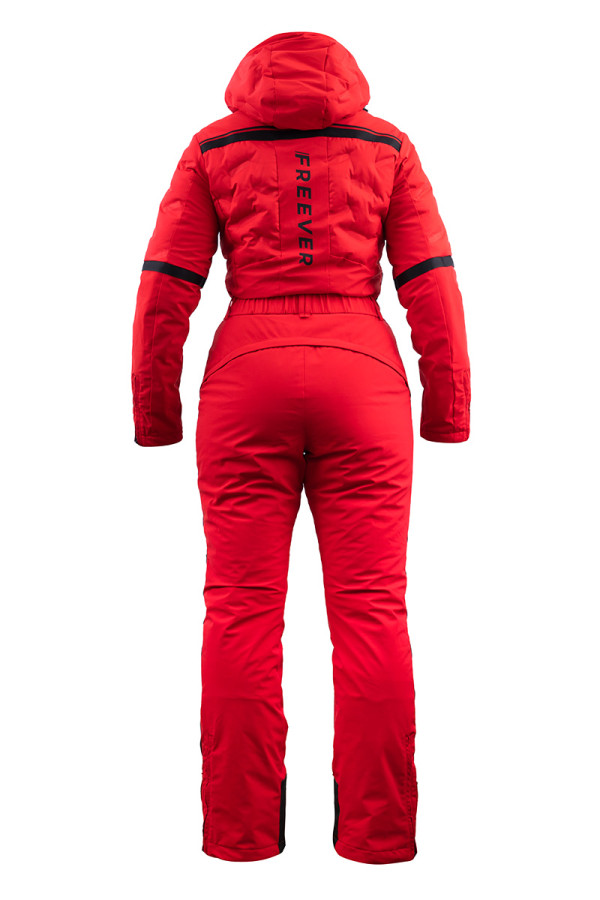 Комбинезон горнолыжный женский Freever AF 21765 красный, Фото №4 - freever.ua