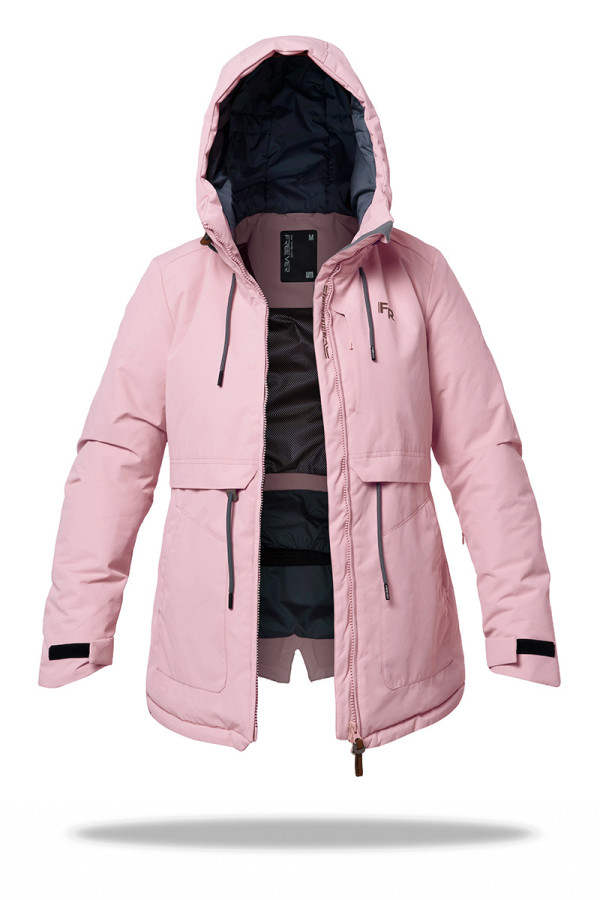 Горнолыжная куртка женская Freever AF 21767 розовая