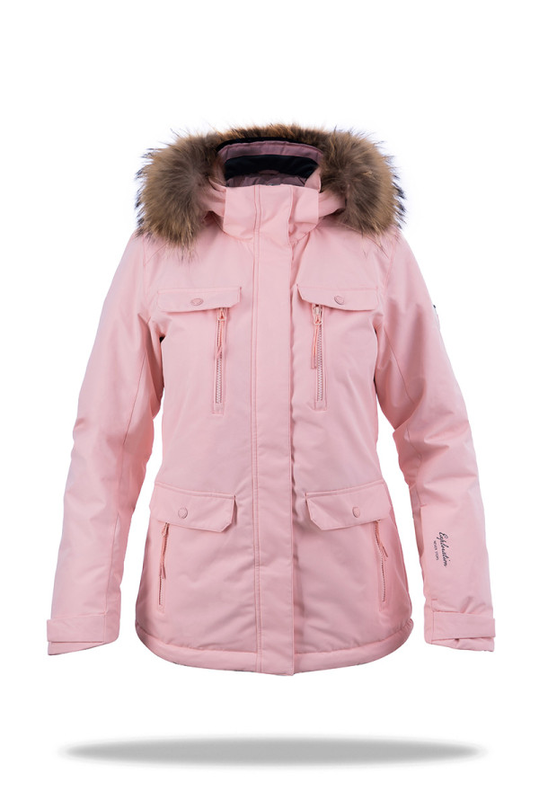 Горнолыжная куртка женская Freever AF 21768 розовая - freever.ua