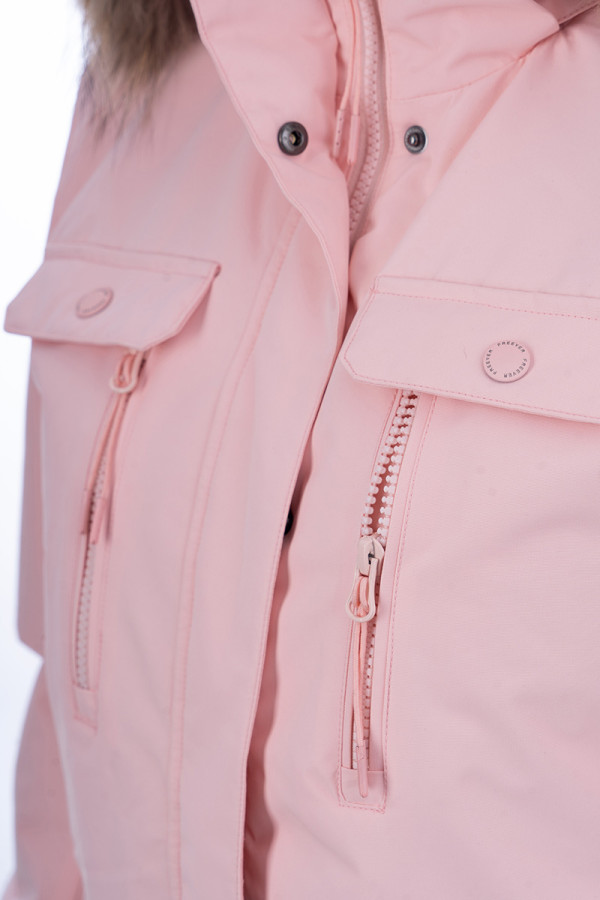 Жіноча гірськолижна куртка Freever AF 21768 рожева, Фото №6 - freever.ua
