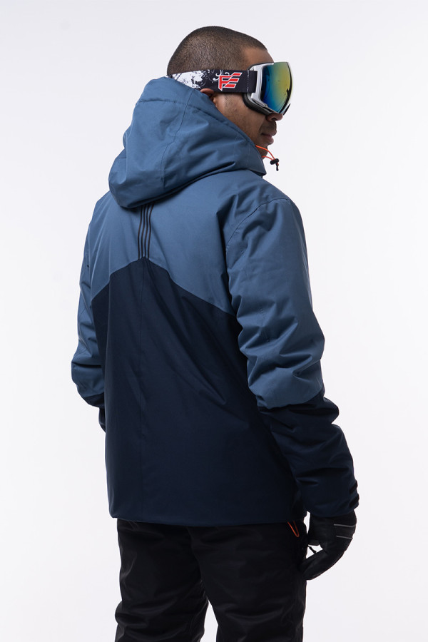 Гірськолижна куртка чоловіча Freever AF 21786 синя, Фото №11 - freever.ua