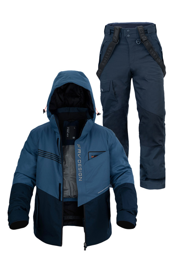 Чоловічий лижний костюм FREEVER 21786-21692 синій - freever.ua