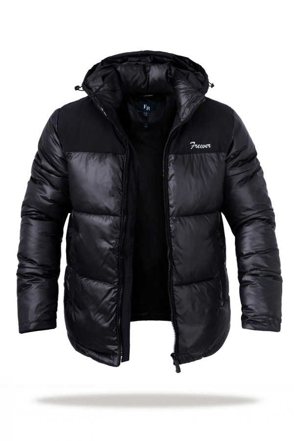 Зимова куртка чоловіча Freever AF 2205 чорна - freever.ua