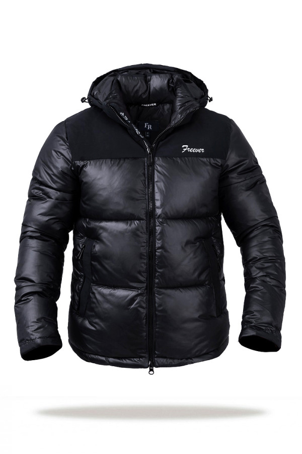 Зимова куртка чоловіча Freever AF 2205 чорна, Фото №3 - freever.ua