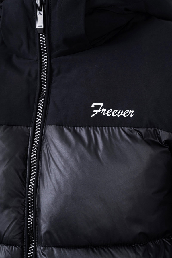 Зимова куртка чоловіча Freever AF 2205 чорна, Фото №13 - freever.ua