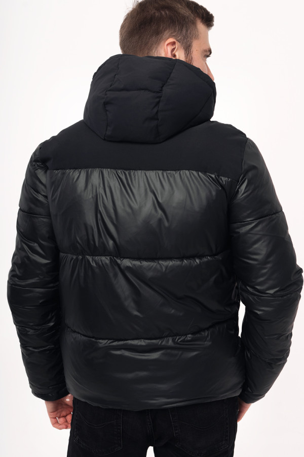 Зимова куртка чоловіча Freever AF 2205 чорна, Фото №6 - freever.ua