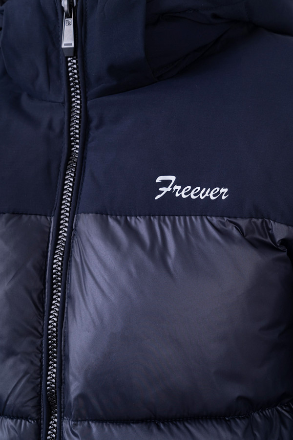 Зимова куртка чоловіча Freever AF 2205 темно-синя, Фото №8 - freever.ua