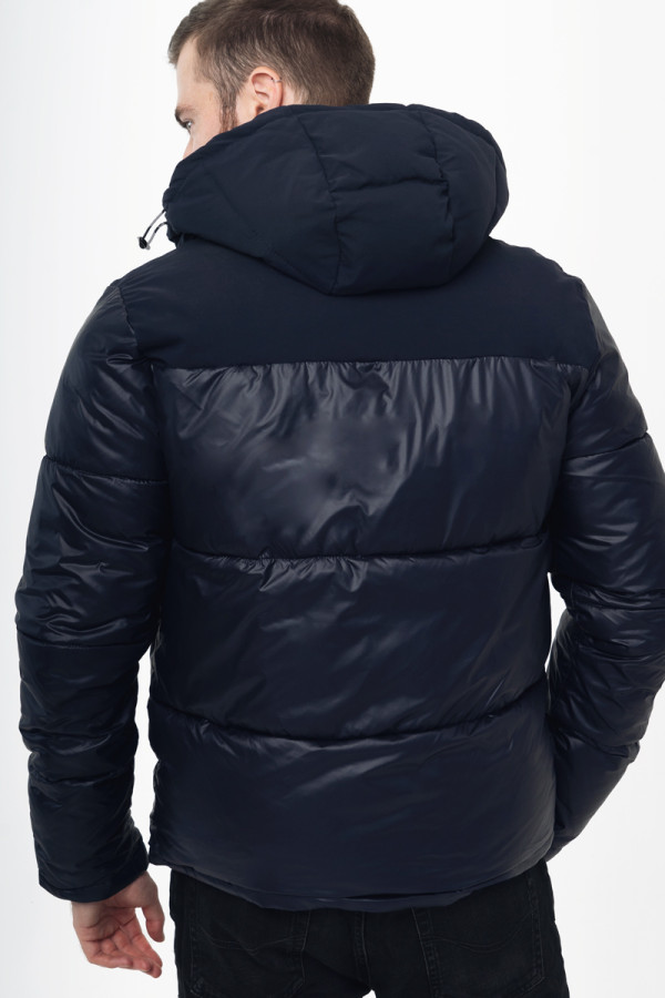 Зимняя куртка мужская Freever AF 2205 темно-синяя, Фото №4 - freever.ua