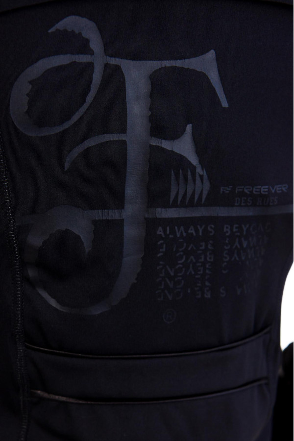 Кофта для фітнесу жіноча Freever GF 2231 чорна, Фото №6 - freever.ua