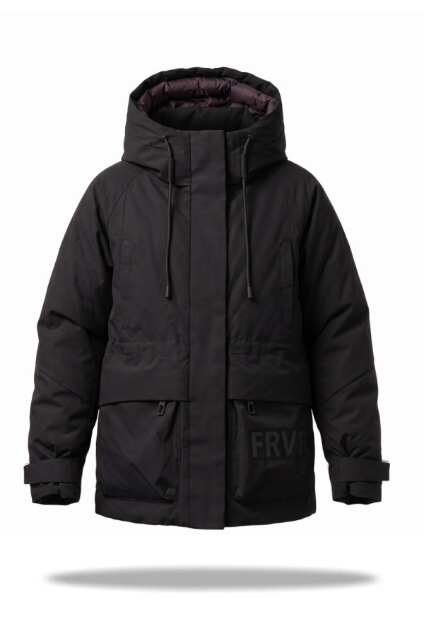 Парка жіноча Freever JF226653 чорна - freever.ua