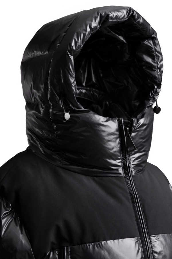 Пуховик чоловічий Freever NF 22722 чорний, Фото №6- freever.ua