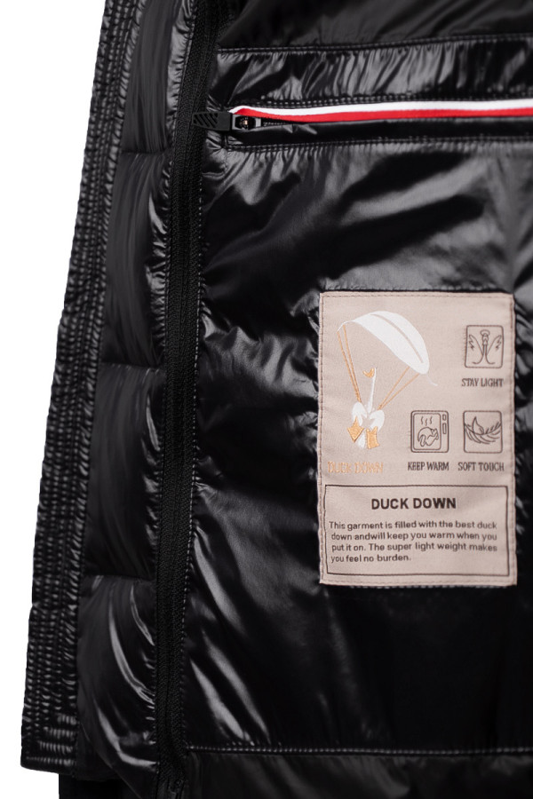 Пуховик чоловічий Freever NF 22722 чорний, Фото №8- freever.ua