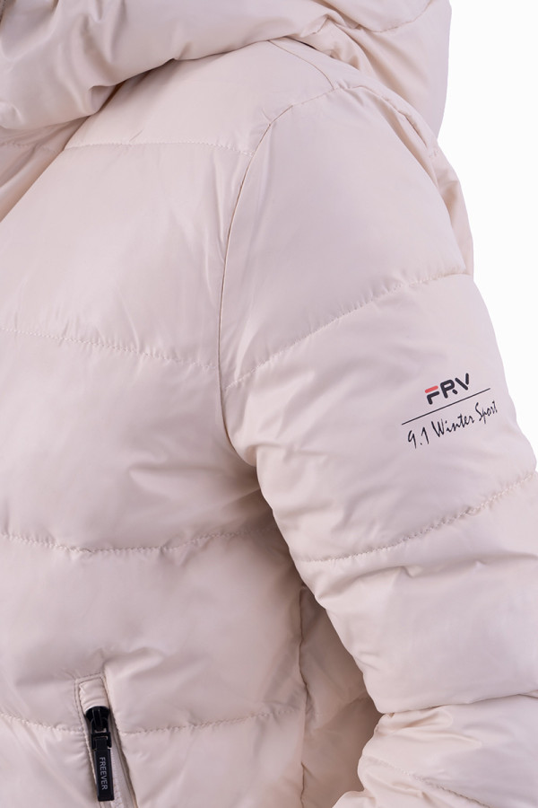 Куртка жіноча Freever AF 2277 біла, Фото №7 - freever.ua