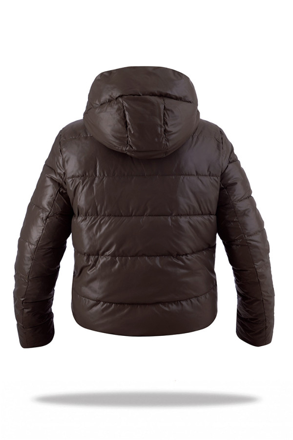 Куртка жіноча Freever AF 2277 коричнева, Фото №5 - freever.ua
