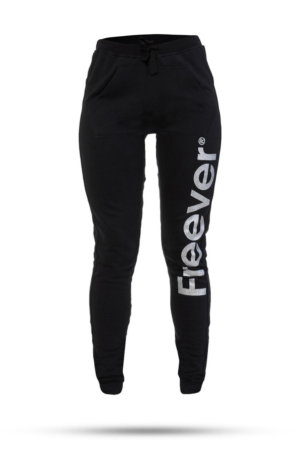 Спортивні штани жіночі Freever GF 2281 чорні, Фото №5 - freever.ua