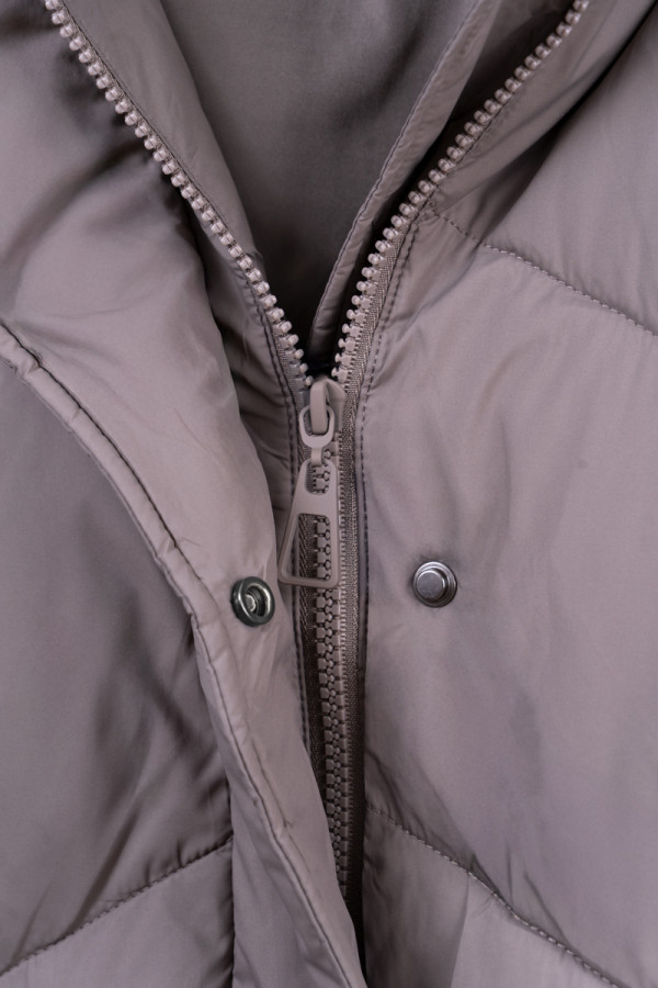 Пальто жіноче Freever NF 229503 мокко, Фото №3- freever.ua