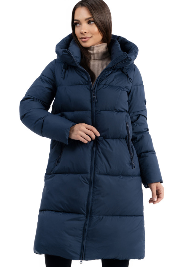 Пальто женское Freever NF 22960 синее