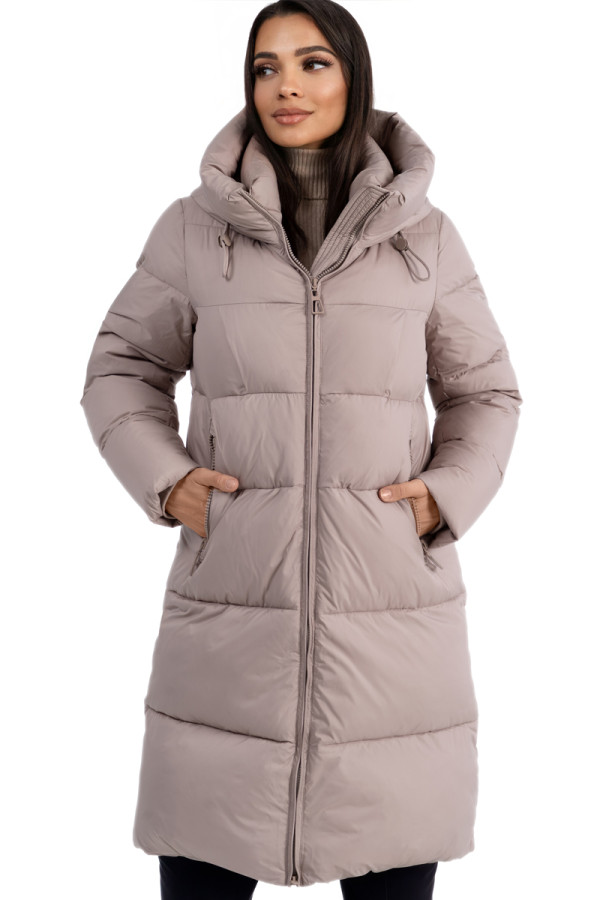 Пальто женское Freever NF 22960 бежевое