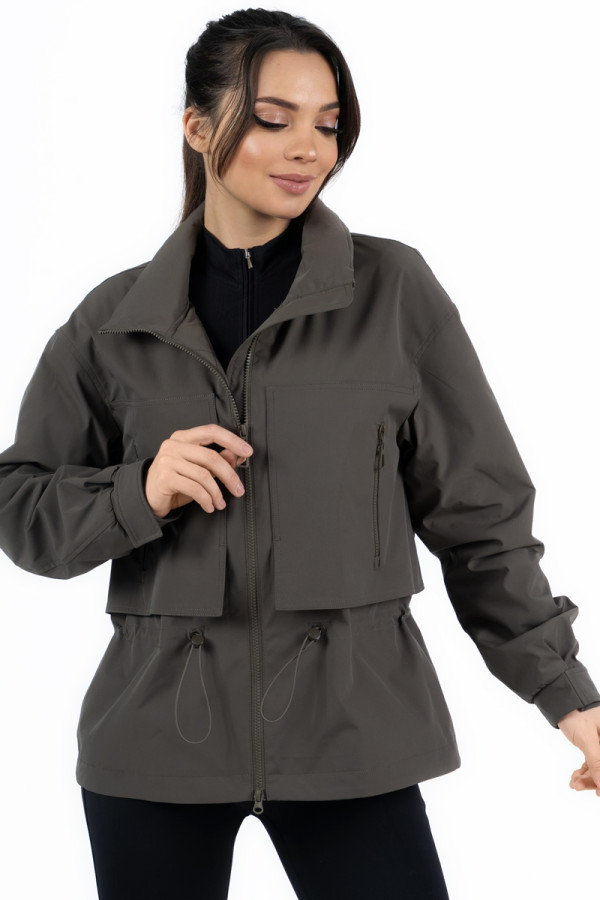 Женская куртка Freever NF 229602 хаки - freever.ua
