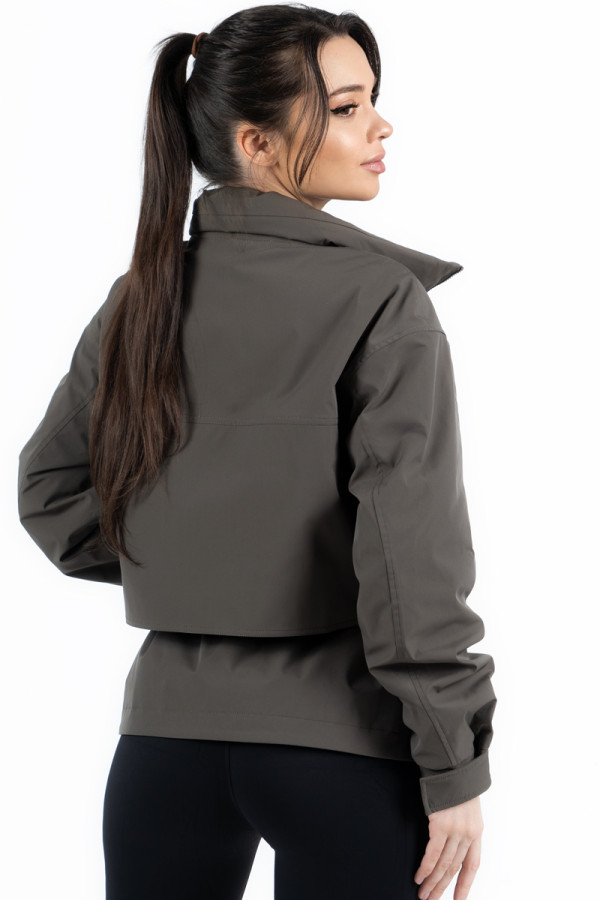 Женская куртка Freever NF 229602 хаки, Фото №4- freever.ua