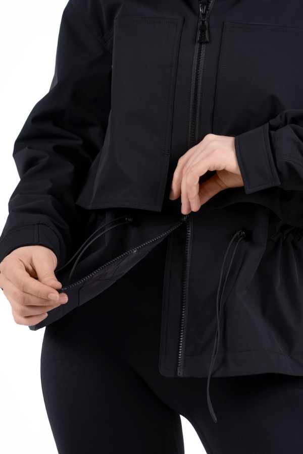 Жіноча куртка Freever NF 229602 чорна, Фото №3- freever.ua