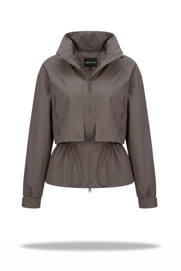 Женская куртка Freever NF 229602 коричневая