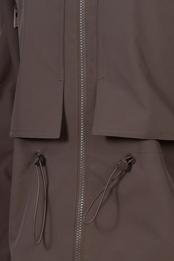 Жіноча куртка Freever NF 229602 коричнева, Фото №4- freever.ua