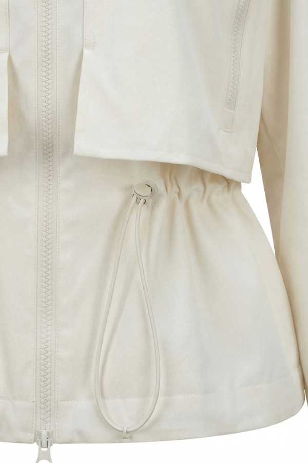 Жіноча куртка Freever NF 229602 молочна, Фото №2- freever.ua