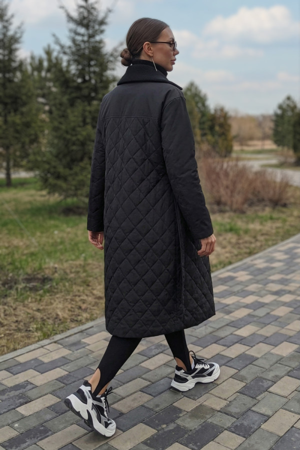 Жіночий плащ Freever NF 229609 чорний, Фото №5- freever.ua