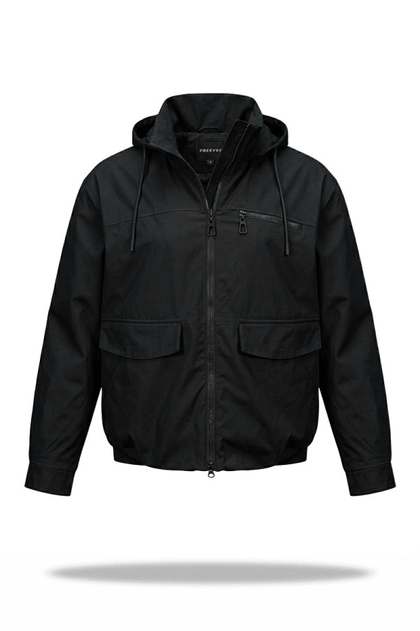 Жіноча куртка Freever NF 229621 чорна - freever.ua