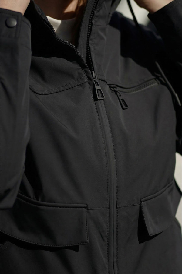 Женская куртка Freever NF 229621 чёрная, Фото №7- freever.ua