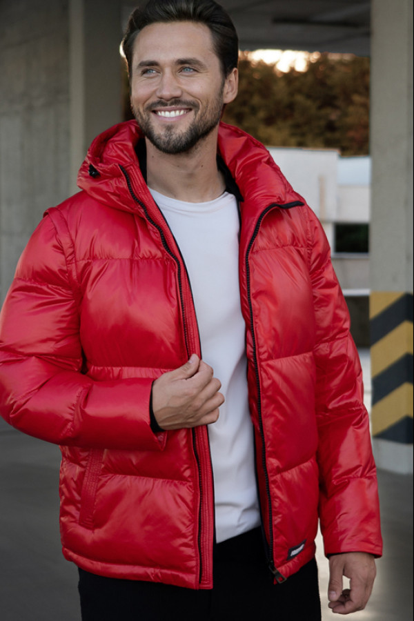 Куртка мужская трансформер Freever UF 23033 красная