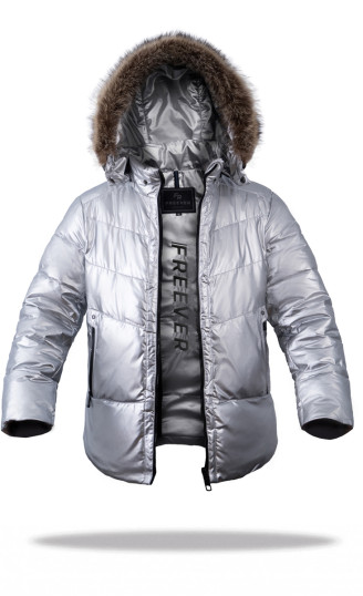 Зимова куртка чоловіча Freever UF 237018 сіра